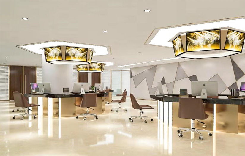 金融企業(yè)辦公室如何裝修，快速提升企業(yè)品牌形象的幾個建議！
