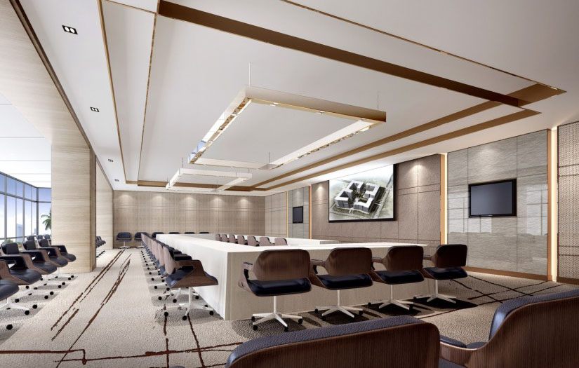 辦公室裝修設計地板的顏色如何選擇？