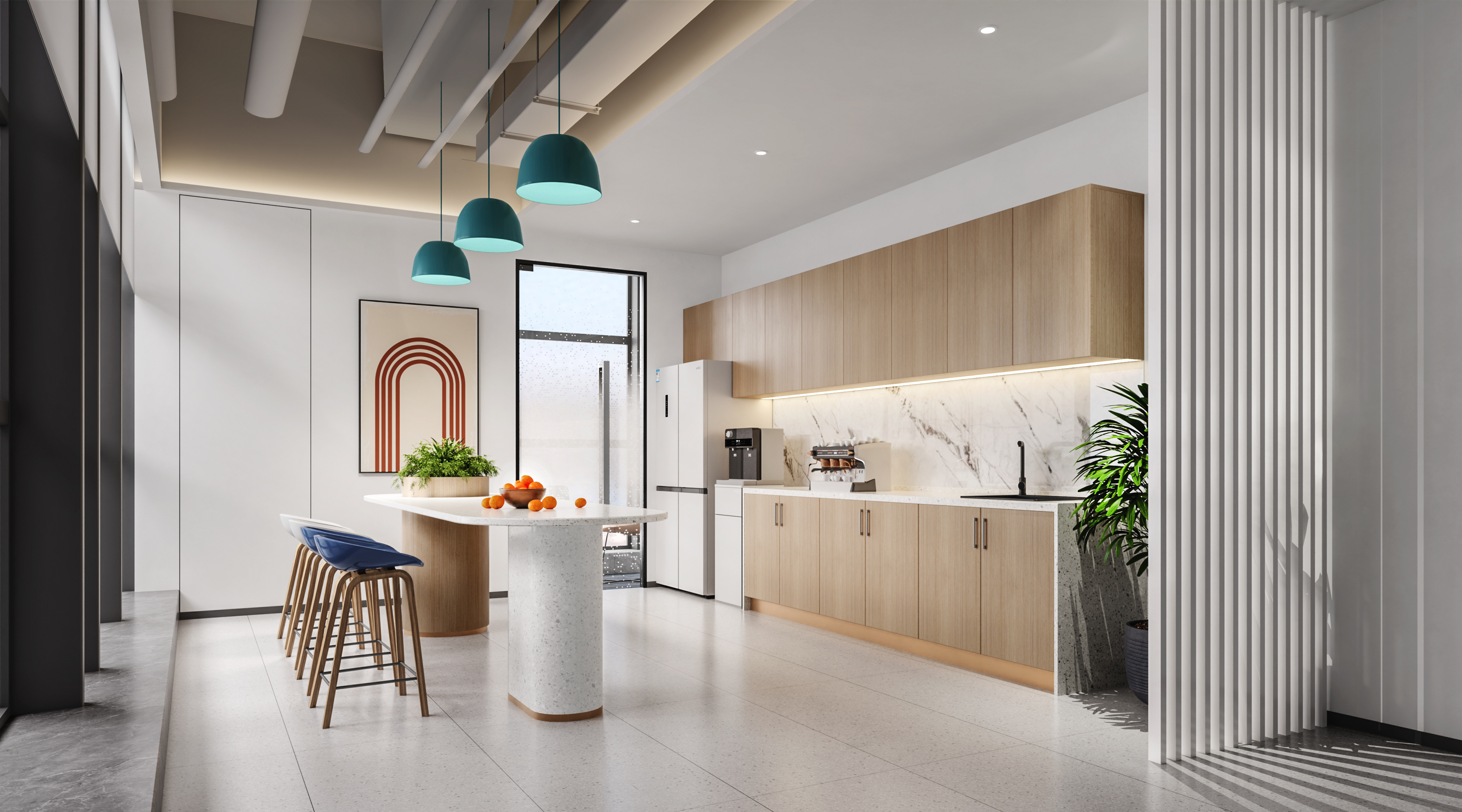 企業(yè)有這樣滿分的茶水間設(shè)計(jì)，比加薪都好使！