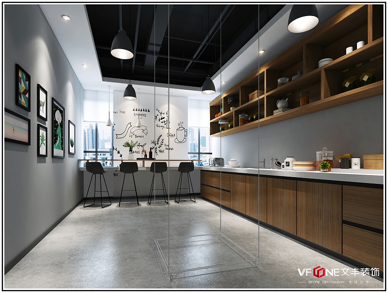 文豐裝飾辦公室裝修效果圖