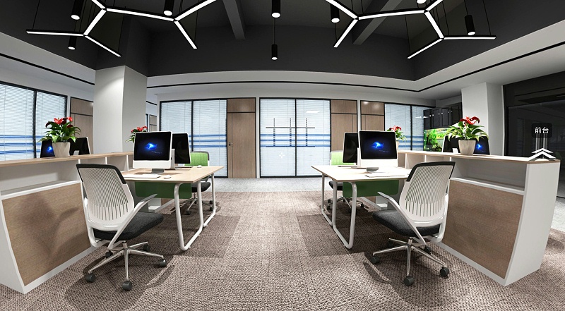 辦公室裝修-辦公區(qū)設(shè)計(jì)-文豐裝飾
