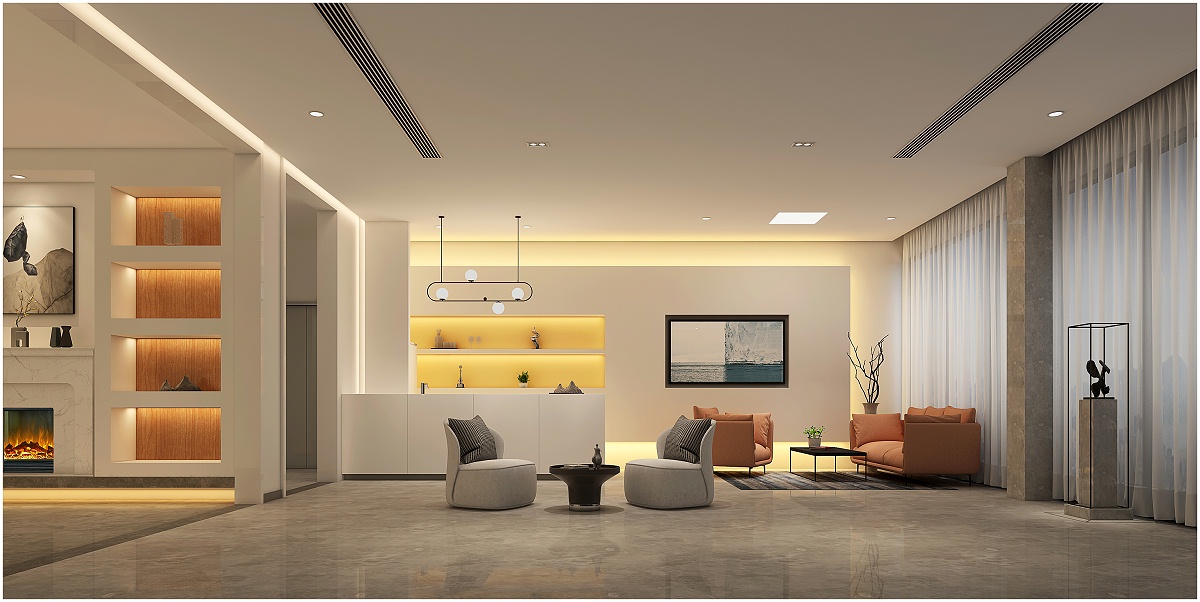 極簡(jiǎn)風(fēng)辦公室裝修