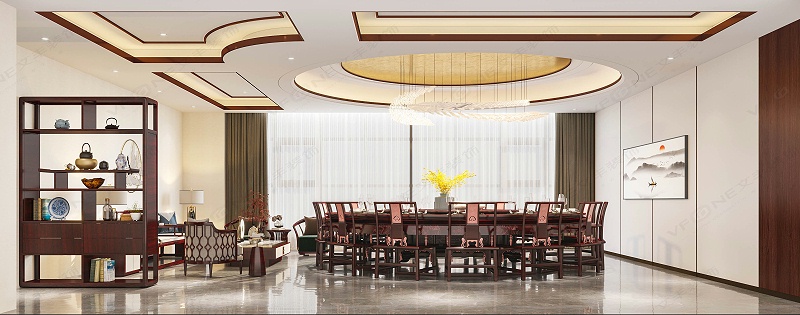 辦公室效果圖設計-文豐裝飾