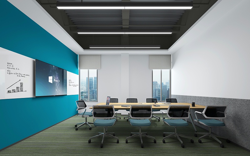 辦公區(qū)設(shè)計(jì)效果