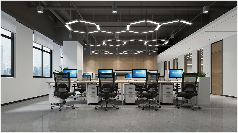 辦公室設(shè)計效果圖