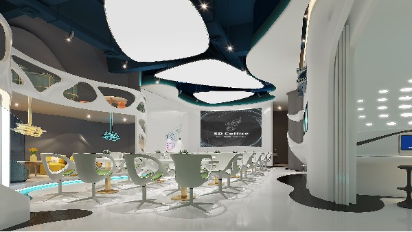 小資咖啡館屢見不鮮，這樣的3D coffice你有見過嗎？