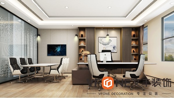 總經(jīng)理辦公室不知怎么裝修？教你一招，驚艷你的老板