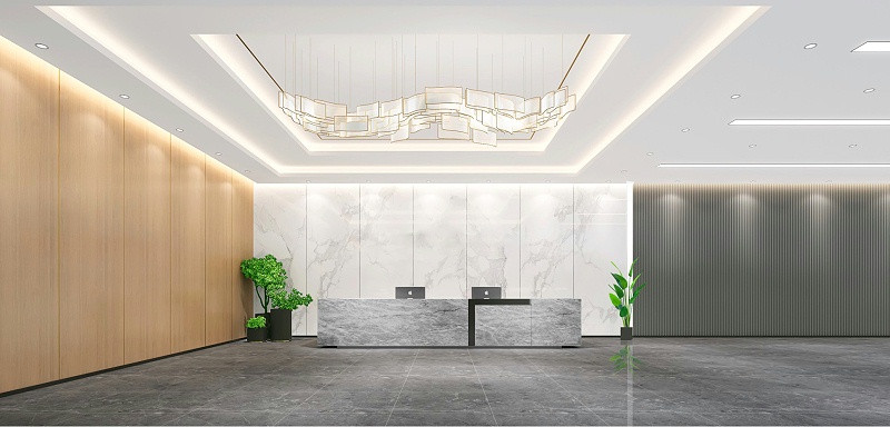 東莞恒耀超音波設(shè)備前臺(tái)設(shè)計(jì)-文豐裝飾