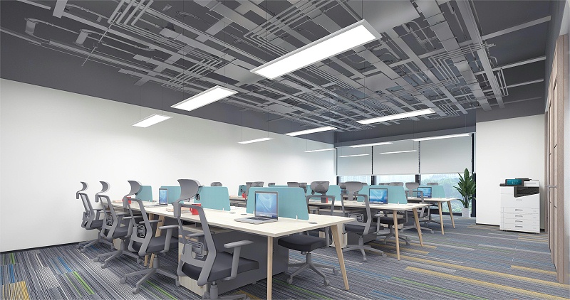 開放辦公區(qū)設(shè)計-文豐裝飾