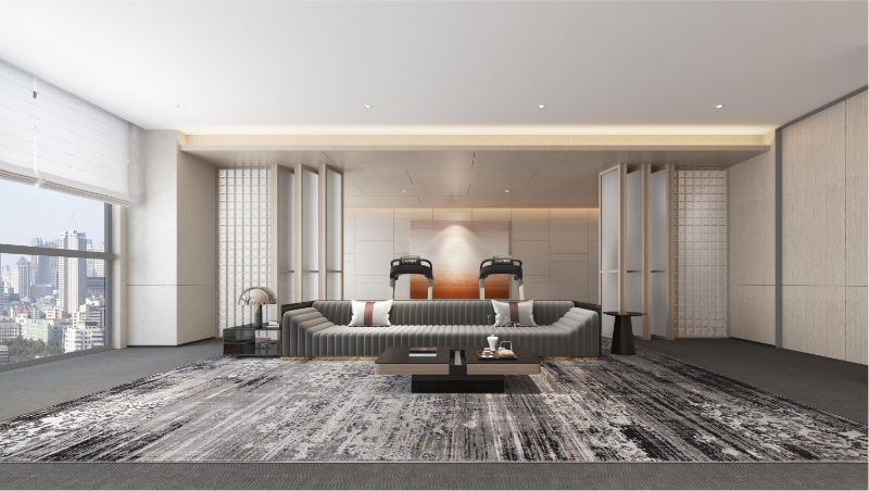 中式辦公室設(shè)計-文豐裝飾