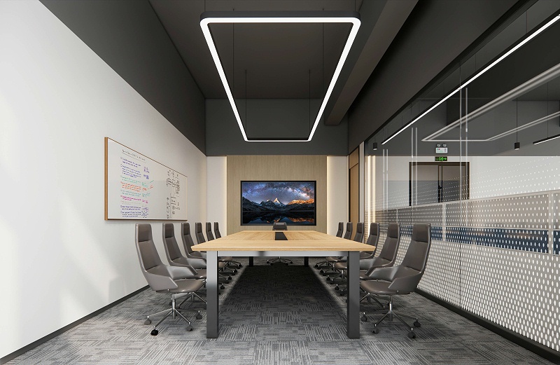 辦公室玻璃隔斷-文豐裝飾