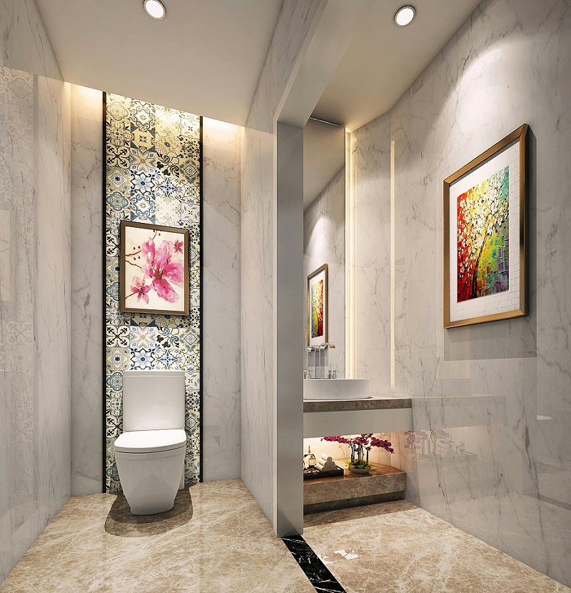 洗手間設計效果圖