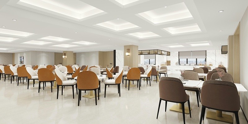 食堂廚房裝修設(shè)計-文豐裝飾