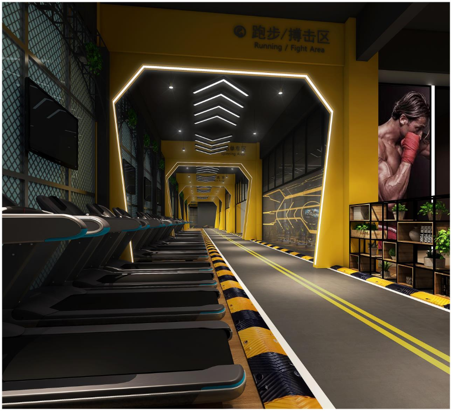 深圳健身房裝修設(shè)計公司-文豐裝飾