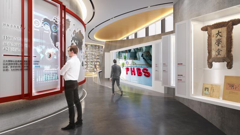 博物館設計效果圖-文豐裝飾
