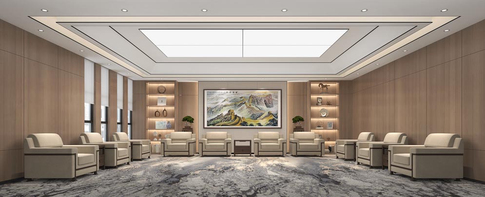 平衡實用與美感藝術(shù)現(xiàn)代企業(yè)辦公室設(shè)計-創(chuàng)造高效工作氛圍-深圳文豐裝飾