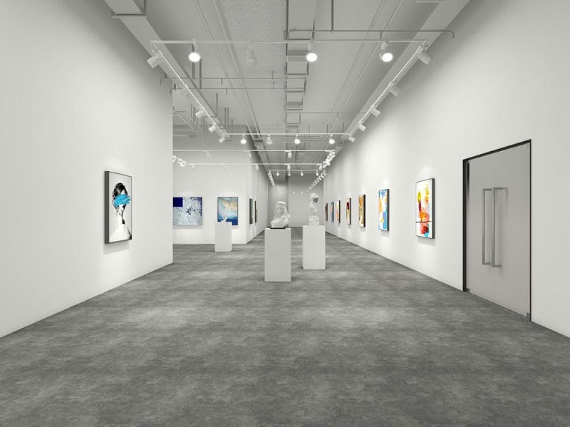 現(xiàn)代藝術(shù)展廳設(shè)計(jì)