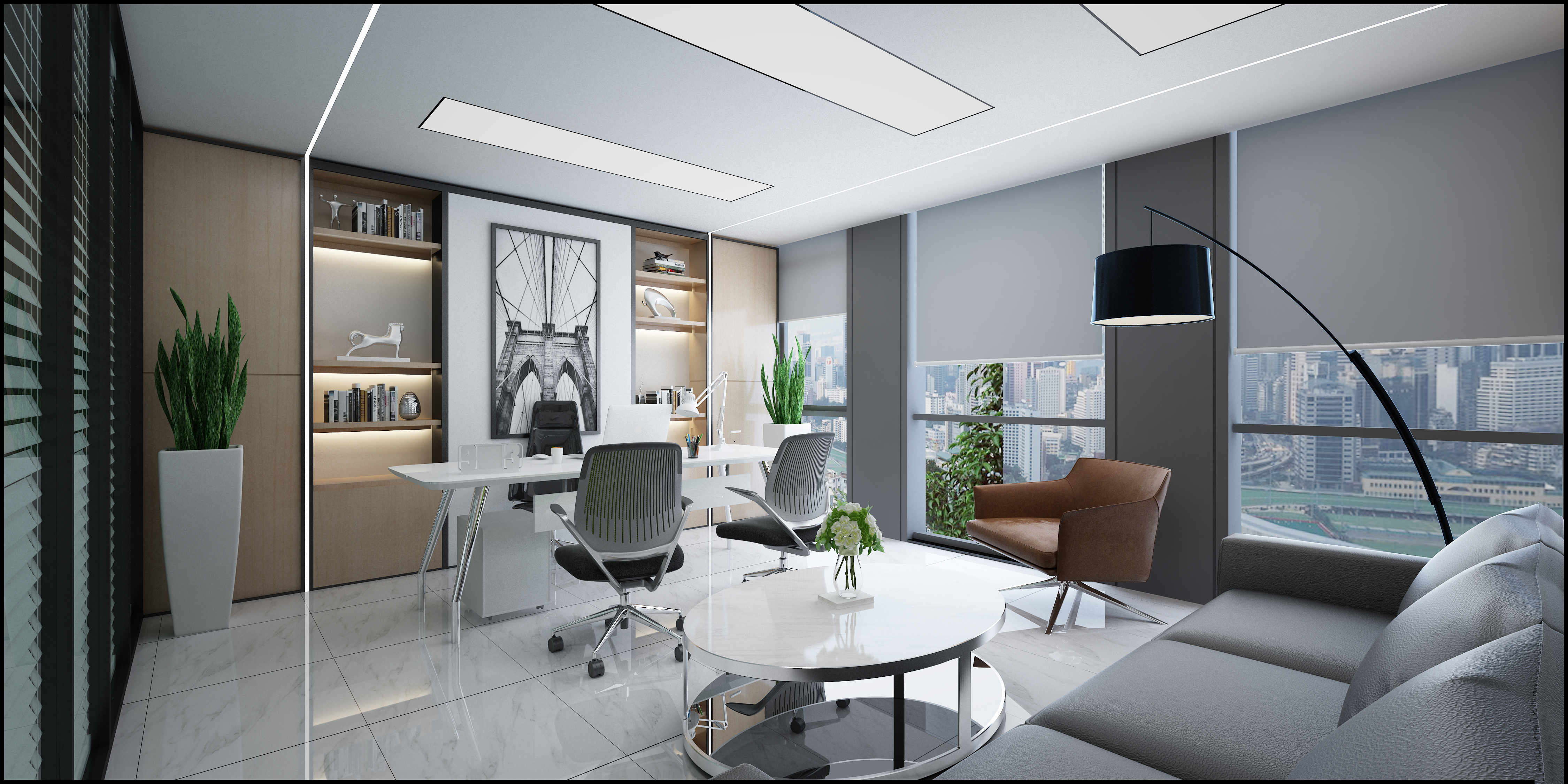 辦公裝修設(shè)計照明燈具該如何選購？