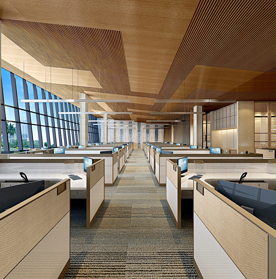 深圳辦公區(qū)裝修設(shè)計-文豐裝飾