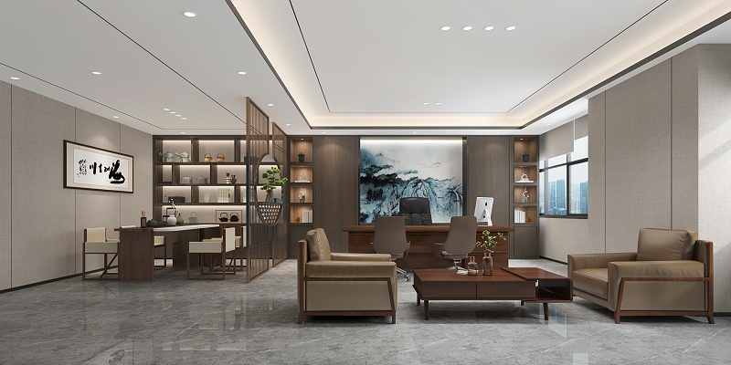 善康制藥董事長效果圖-文豐裝飾