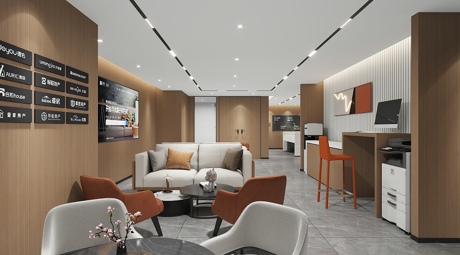 小型辦公室休閑區(qū)設(shè)計(jì)-文豐裝飾