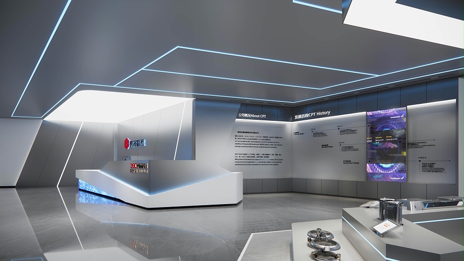 展示區(qū)設(shè)計(jì)效果圖-深圳文豐裝飾