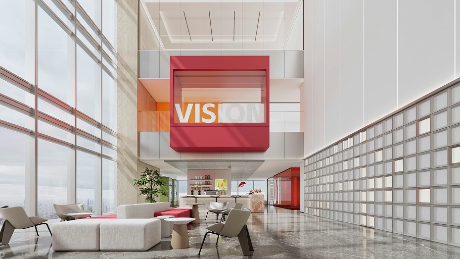 工業(yè)園大堂設(shè)計(jì)-文豐裝飾