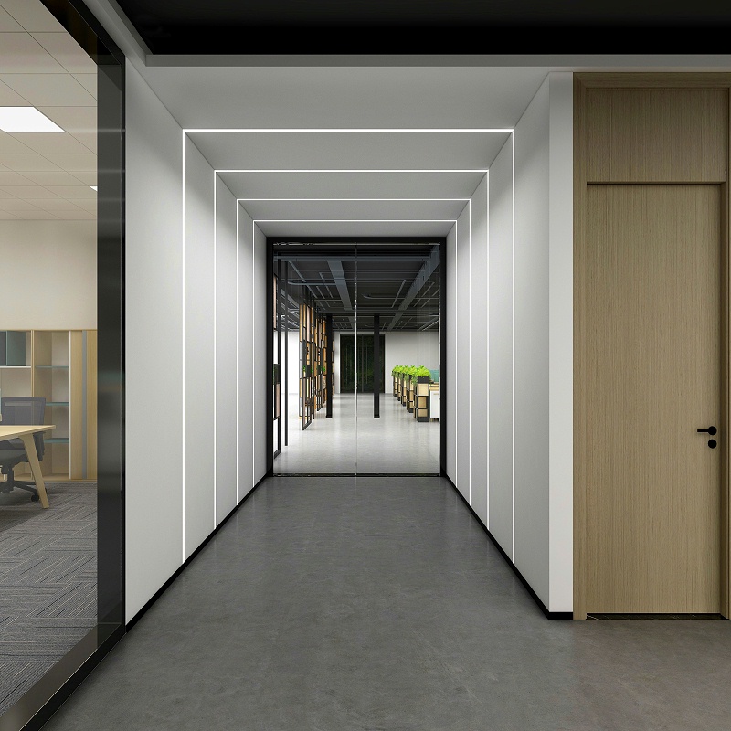 研發(fā)辦公區(qū)過(guò)道設(shè)計(jì)