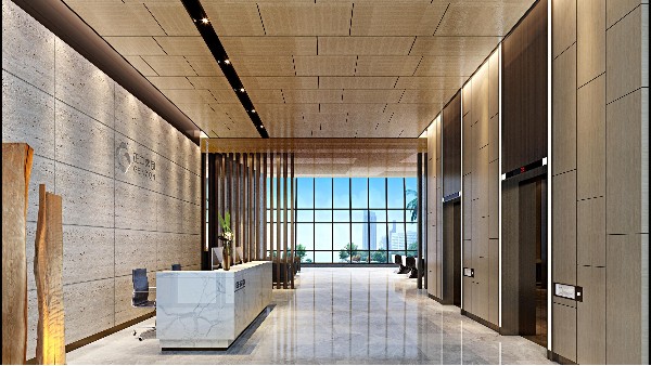 深圳辦公室裝修前臺(tái)的材料如何選擇?不同的企業(yè)適合怎樣的材質(zhì)？