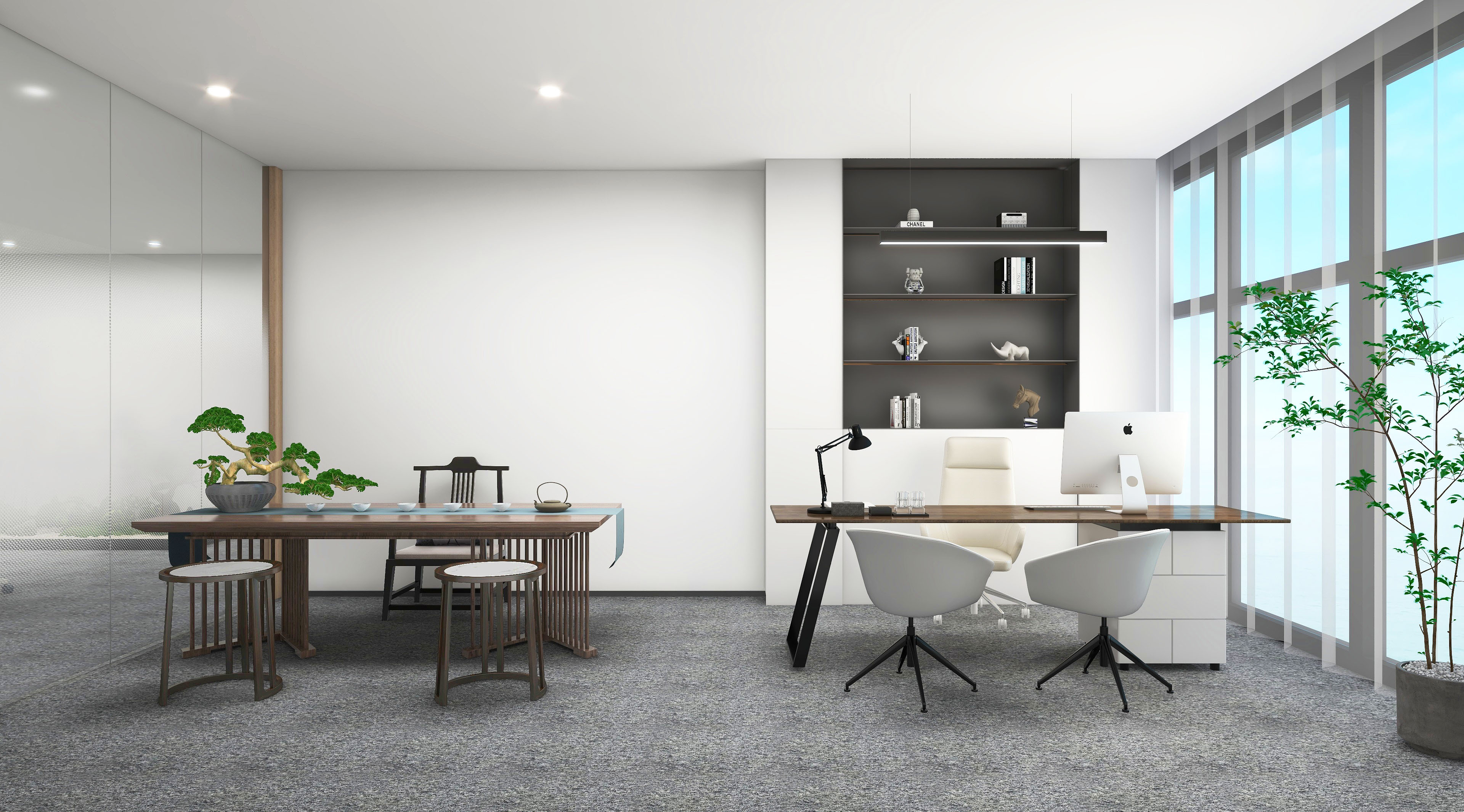 環(huán)保型辦公室在裝飾裝修中有哪些設計技巧？