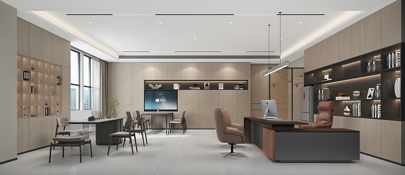 辦公室窗戶窗簾設計