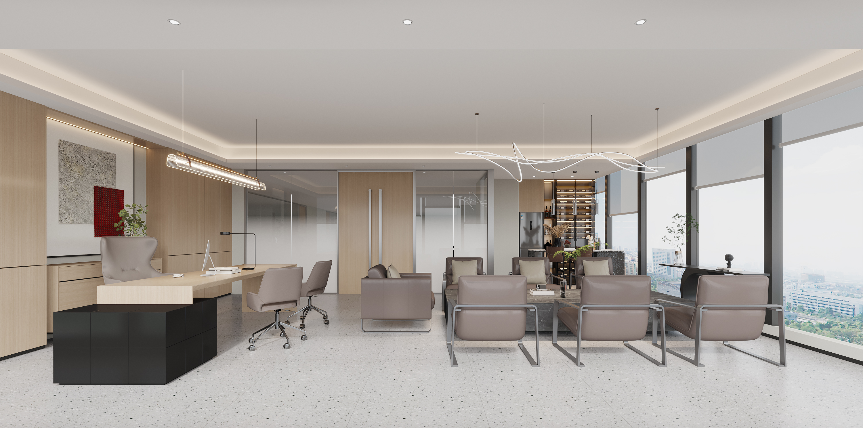 辦公室裝修中的照明系統(tǒng)如何布局設計？