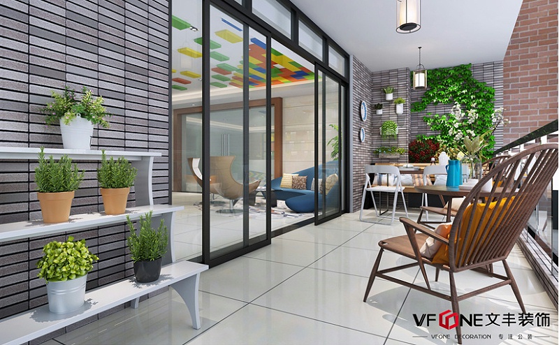 文豐裝飾辦公室裝修效果圖