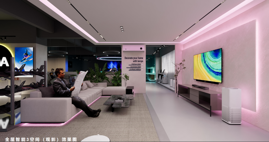 展廳裝修設(shè)計效果圖-文豐裝飾公司