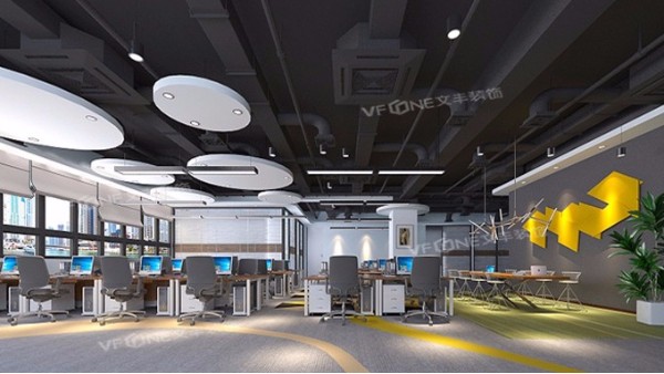 羅湖辦公室現(xiàn)代裝修設(shè)計(jì)辦公室裝修更富有色彩和特色