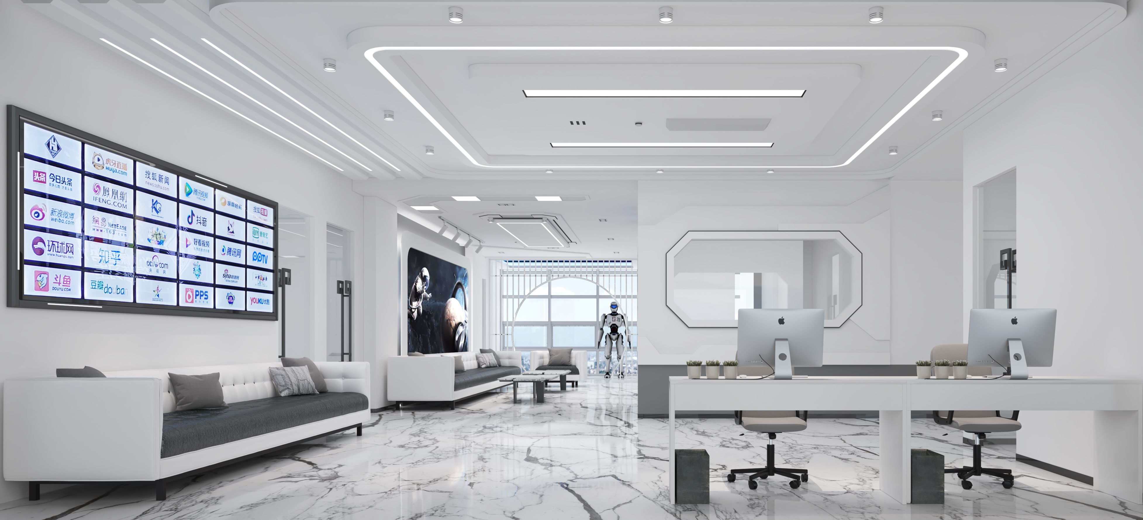 辦公室裝修的logo墻要如何設(shè)計(jì)？