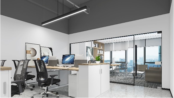 裝修辦公室效果-辦公大廳裝修效果圖-辦公裝修風格效果圖-深圳文豐裝飾