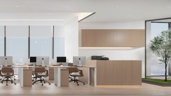 中型辦公室裝修方案-辦公樓設(shè)計裝修方案-室內(nèi)裝修方案辦公室-深圳文豐裝飾