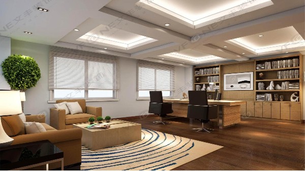 辦公室裝修-南山區(qū)企業(yè)裝修效果圖-辦公樓室內(nèi)裝修-文豐裝飾